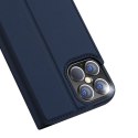 Etui DUX DUCIS Skin Pro z klapką do iPhone 12 Pro Max niebieski