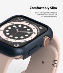 2x Etui Ringke Slim do Apple Watch 4 / 5 / 6 / SE 44mm Clear & Blue