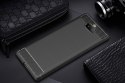 Elastyczne etui pokrowiec Carbon Case do Sony Xperia 10 Plus czarny