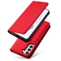 Etui Card Braders Case do Samsung Galaxy S22 czerwony