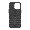 Etui Carbon Case do iPhone 15 Pro Max elastyczny czarny