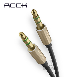 Kabel ROCK Audio mini-JACK 3,5mm Wtyk AUX TPE 2m