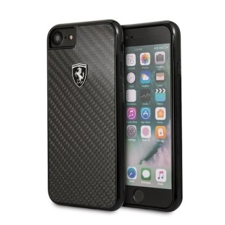 Etui Ferrari Hardcase do iPhone 7 / 8 czarny Carbon Heritage