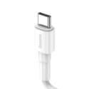 Baseus przewód kabel USB / USB Typ C 3A 1m biały