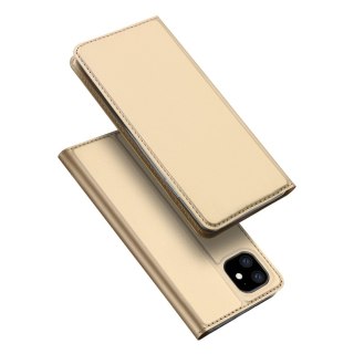 Etui DUX DUCIS Skin Pro z klapką do iPhone 11 złoty