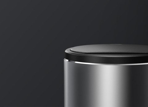 Baseus samochodowy mini kosz na śmieci z pokrywką do auta czarny (CRLJT-01)