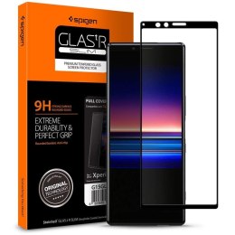 Szkło Hartowane Spigen Glass Fc do Sony Xperia 1 Black