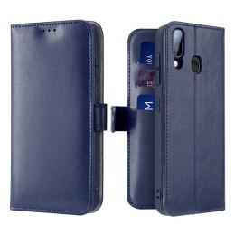Etui portfel z klapką Dux Ducis Kado do Samsung Galaxy A40 niebieski