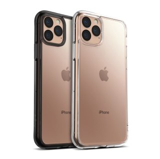 Etui z żelową ramką Ringke Fusion do iPhone 11 Pro szary