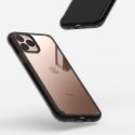 Etui z żelową ramką Ringke Fusion do iPhone 11 Pro szary