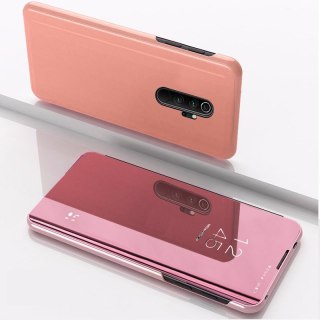 Etui z klapką Clear View Case do Xiaomi Redmi Note 8 Pro różowy