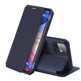 Etui pokrowiec z klapką DUX DUCIS Skin X do iPhone 11 niebieski