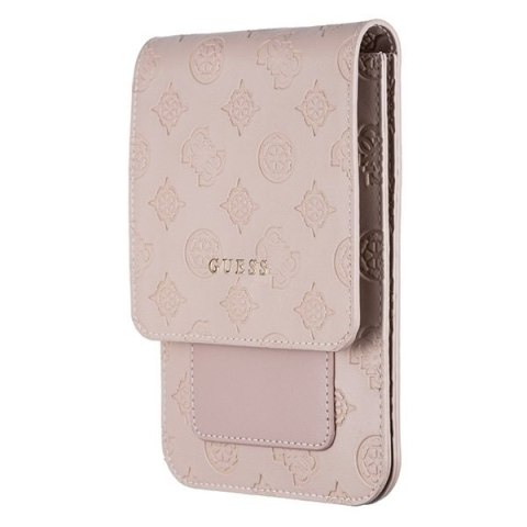 Guess Torebka jasnoróżowa / light pink 4G Peony Wallet Bag