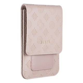 Guess Torebka jasnoróżowa / light pink 4G Peony Wallet Bag