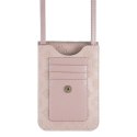 Guess Torebka jasnoróżowa / light pink 4G Peony Wallet Bag