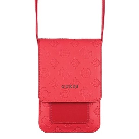 Guess Torebka czerwona / red 4G Peony Wallet Bag