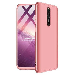 Etui na całą obudowę przód + tył do Xiaomi Redmi 8 różowy