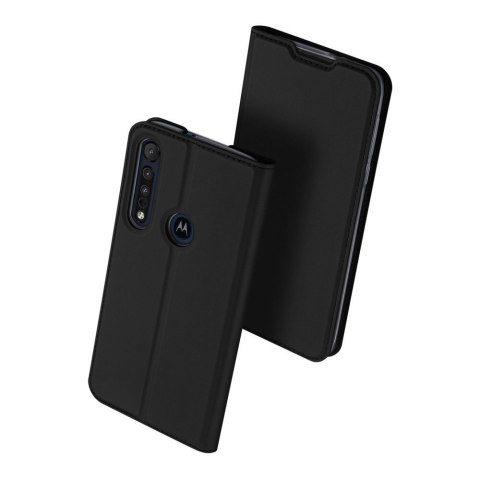 Etui pokrowiec z klapką DUX DUCIS Skin Pro do Motorola Moto G8 Plus czarny