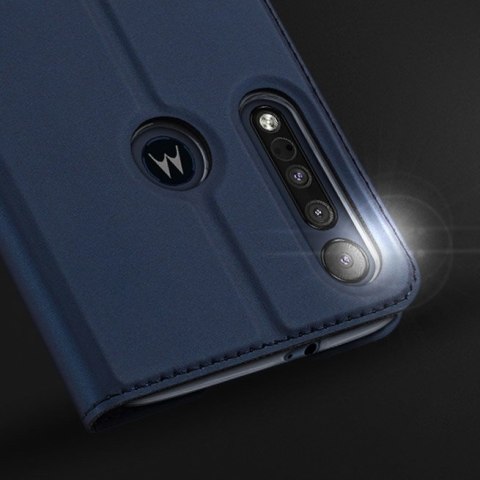 Etui pokrowiec z klapką DUX DUCIS Skin Pro do Motorola Moto G8 Plus czarny