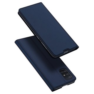 Etui z klapką DUX DUCIS Skin Pro do Samsung Galaxy A51 niebieski