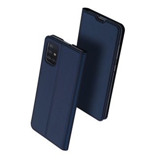 Etui z klapką DUX DUCIS Skin Pro do Samsung Galaxy A51 niebieski