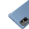 Etui z klapką Clear View Case do Samsung Galaxy A71 niebieski