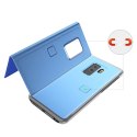 Etui z klapką Clear View Case do Samsung Galaxy A71 niebieski