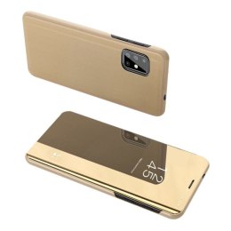 Etui z klapką Clear View Case do Samsung Galaxy S20 Ultra złoty
