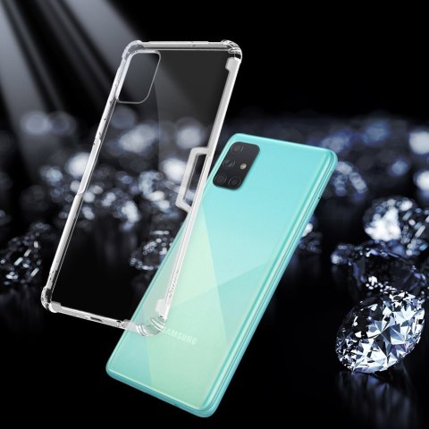 Żelowe etui Nillkin Nature ultra slim do Samsung Galaxy A71 przezroczysty