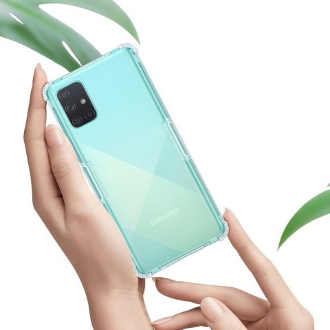 Żelowe etui Nillkin Nature ultra slim do Samsung Galaxy A71 przezroczysty