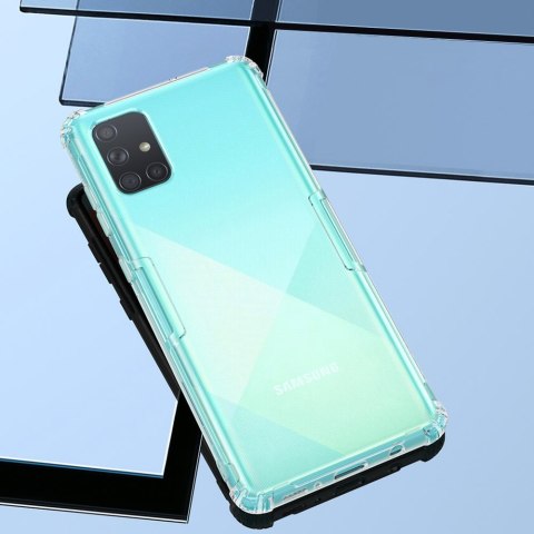 Żelowe etui Nillkin Nature ultra slim do Samsung Galaxy A71 przezroczysty