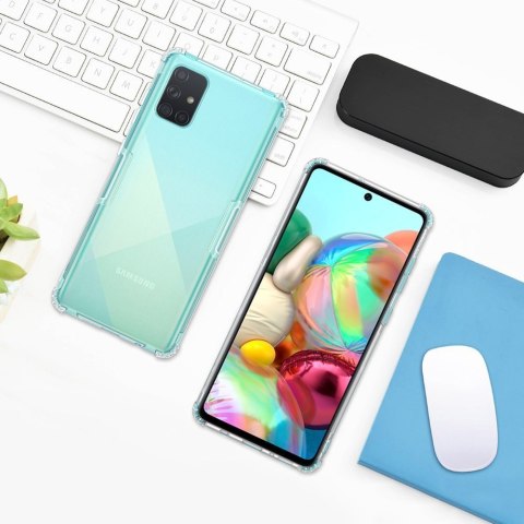 Żelowe etui Nillkin Nature ultra slim do Samsung Galaxy A71 przezroczysty