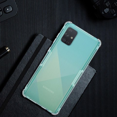 Żelowe etui Nillkin Nature ultra slim do Samsung Galaxy A71 przezroczysty