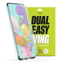 Folia na ekran i boki Ringke Dual Easy Wing 2x do Samsung Galaxy A51