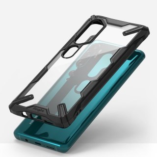 Etui pancerny pokrowiec z ramką Ringke Fusion X do Xiaomi Mi Note 10 / Mi Note 10 Pro / Mi CC9 Pro zielony