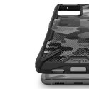 Etui pancerne z ramką Ringke Fusion X Design do Samsung Galaxy S20 Ultra czarny Camo Black