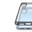 Etui pokrowiec z żelową ramką Ringke Fusion do Samsung Galaxy S20 czarny