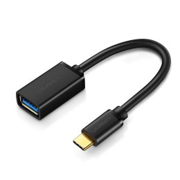 Adapter przejściówka kabel Braders OTG z USB 3.0 na USB Typ C czarny