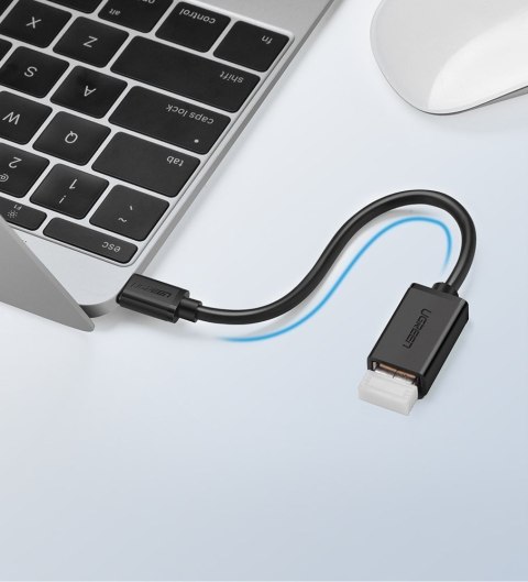 Adapter przejściówka kabel Braders OTG z USB 3.0 na USB Typ C czarny