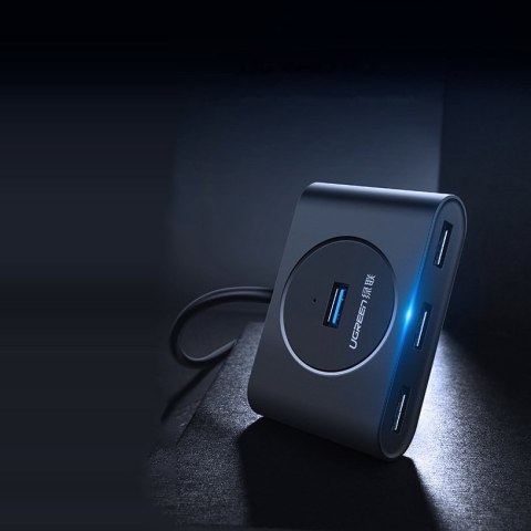 Ugreen rozdzielacz HUB 4x USB 3.0 czarny (20290)