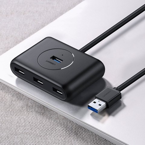 Ugreen rozdzielacz HUB 4x USB 3.0 czarny (20290)