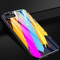 Etui nakładka ze szkła hartowanego Color Glass Case z osłoną na aparat do iPhone 8 Plus / iPhone 7 Plus wzór 5