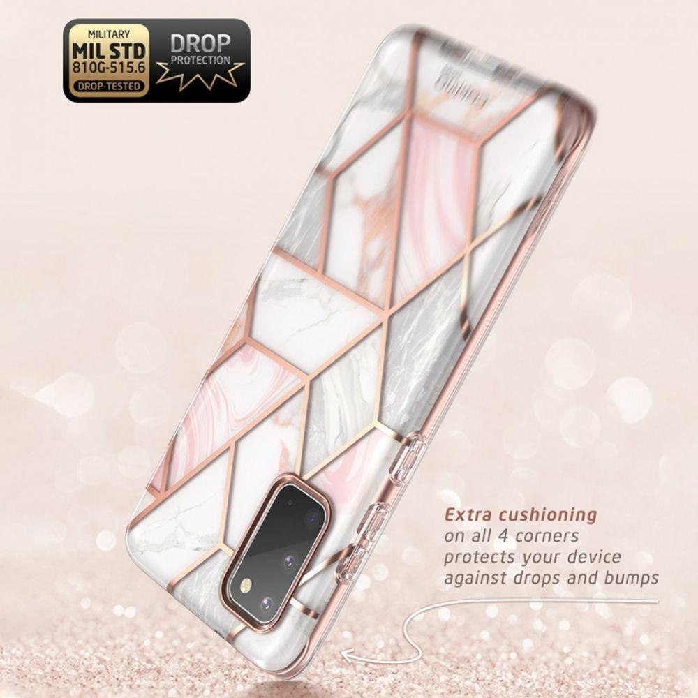 Etui Supcase Cosmo do Samsung Galaxy S20 Marble
