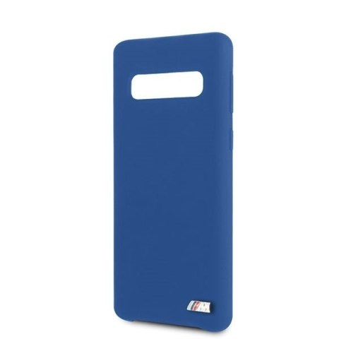 Etui hardcase BMW do Samsung Galaxy S10 niebieski/navy Silicone M Collection