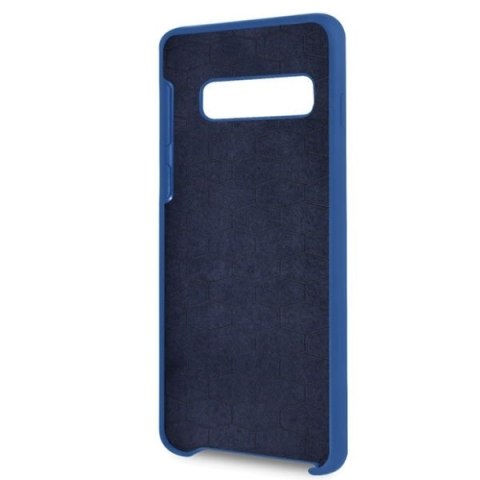 Etui hardcase BMW do Samsung Galaxy S10 niebieski/navy Silicone M Collection