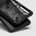 Etui pancerny pokrowiec z ramką Ringke Fusion X do Huawei P30 Lite czarny Camo Black