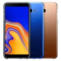 Etui sztywny pokrowiec z gradientem do Samsung Galaxy J4 Plus 2018 niebieski