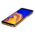 Etui sztywny pokrowiec z gradientem do Samsung Galaxy J4 Plus 2018 złoty