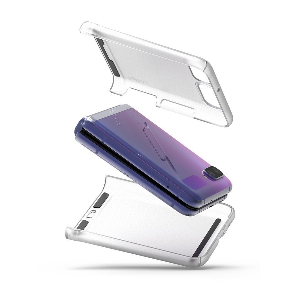 Etui ultracienkie Ringke Slim do Samsung Galaxy Z Flip przezroczysty