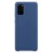 Elastyczne silikonowe etui Silicone Case do Samsung Galaxy S20+ (S20 Plus) ciemnoniebieski